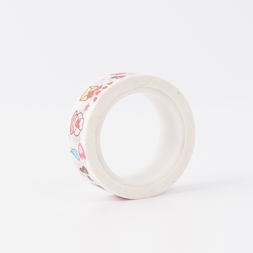 Heart-shaped Washi Tape Paper Masking Tape Scrapbooking Planner Craft DIY Decor - Picture 6 of 32