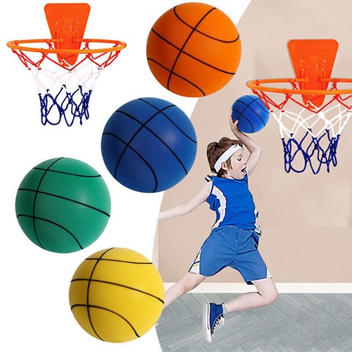 Newest Silent Basketball, Indoor Training Foam Ball Uncoated High-DensiGT - Picture 5 of 31