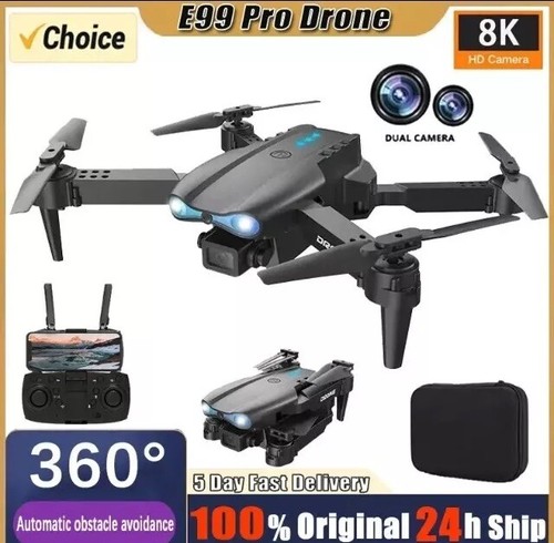 Nuovo Stabile E99 PRO Drone GPS Professionale 4K con Telecamera HD FPV 5G Wifi 1 - Bild 2 von 12