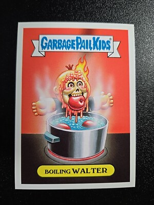 Bobbing for Apples Boiling Walter Halloween 2016 Garbage Pail Kids Card