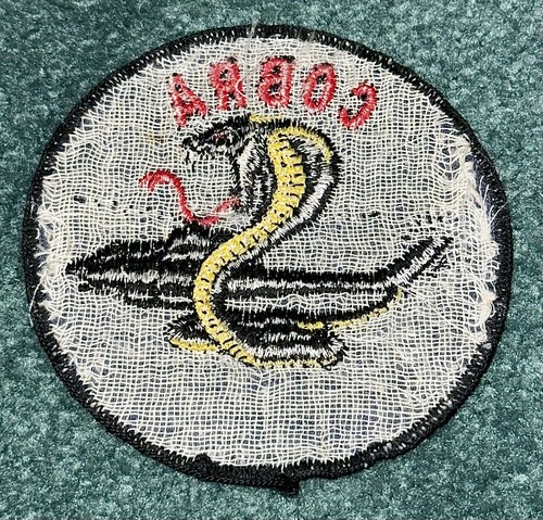 Original Vietnam Off Uniform Cobra Helicopter Pocket Patch - Bild 4 von 4