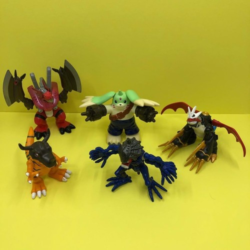 Conjunto de figuras de acción de juguete Bandai Digimon de colección raras colección años 90 2000 - Imagen 1 de 8