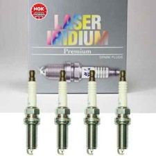 Genuine NGK Laser Iridium Spark Plug 4X Set for Subaru Forester WRX 2.0L