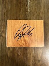 Dominique Wilkins Atlanta Hawks Signed Autograph Basketball Floorboard HOF Dominique Wilkins Atlanta Hawks Signed Autograph Basketball Floorboard HOF