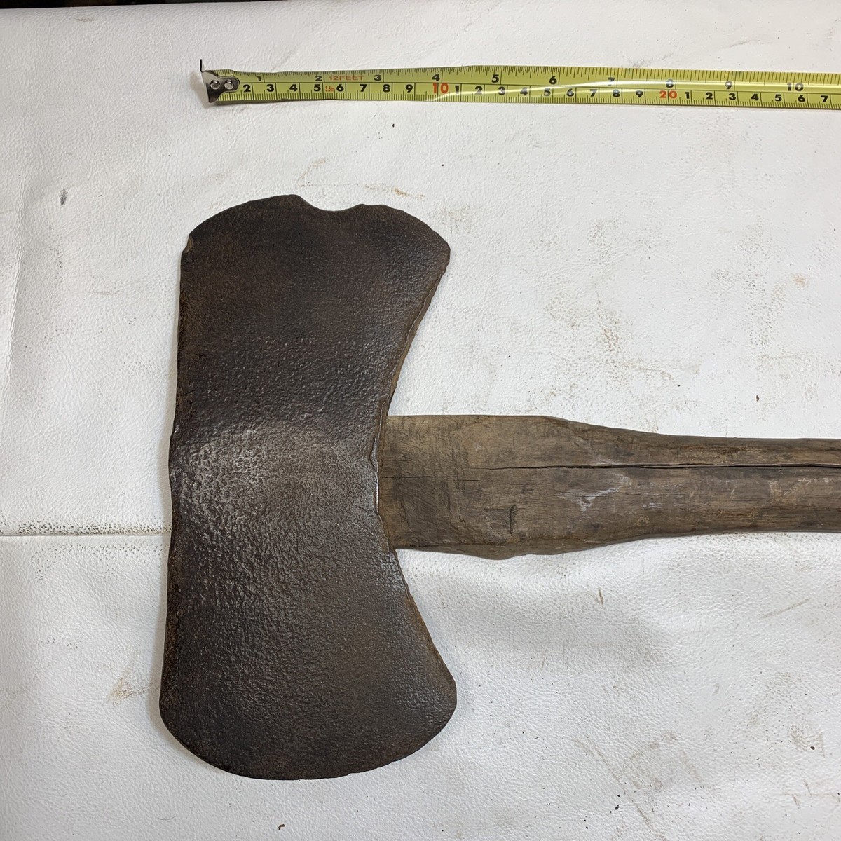 Vintage Double Bit Axe Head Unbranded 4LBS 13 OZ W/handle | eBay