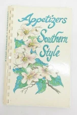 Appetizers Southern Style Cookbook by The Jr League of Greensboro NC   TF