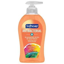 Softsoap Antibacterial Liquid Hand Soap, Crisp Clean Scent Hand Soap, 11.25 oz B