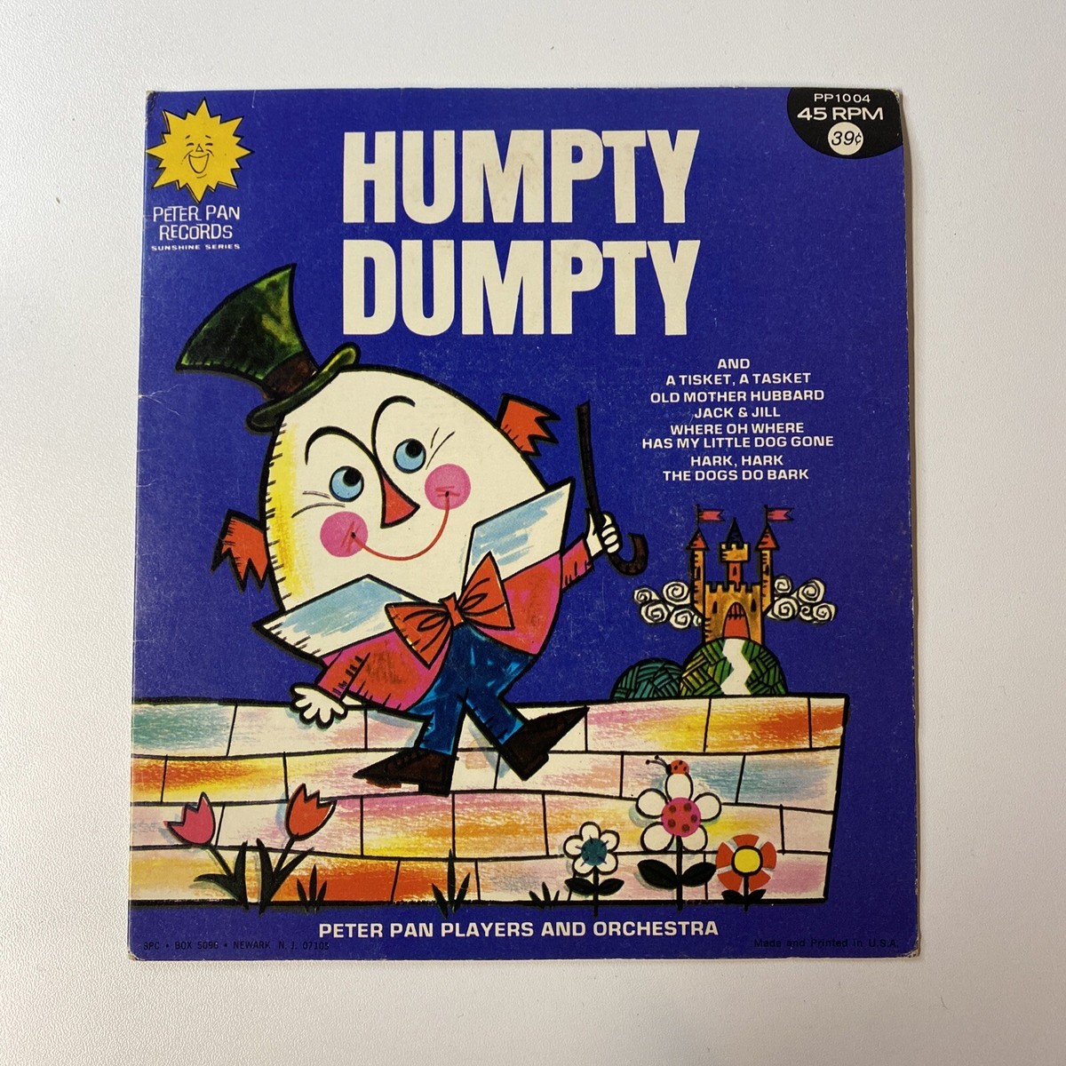 新品7inch PLACEBO Humpty Dumpty PLACEBO 『Humpty Dumpty / You Got Me Hummin'』7inch