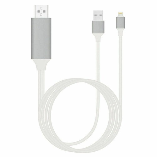 IPHONE TO HDMI CABLE 6FT LD8X - Photo 2 sur 3