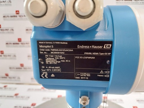Endress+hauser Fmr540-ag1x3jac2aa Radar measurement Micropilot - Picture 12 of 24