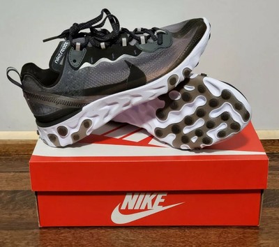 NIKE REACT ELEMENT 87 Running Shoes Mens Size 6 Womens 7.5 Anthracite AQ1090-001 | eBay