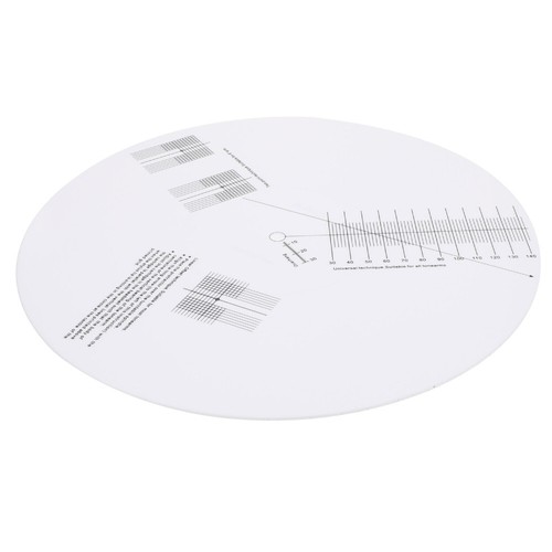 Vinyl Record Machine Calibration Disc Anti-sliding Plate Turntable