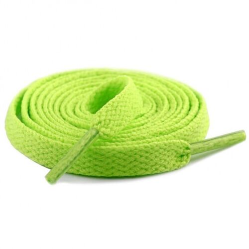 Lacets Chaussures de Sport Plats et Larges 120 x 0.8 cm - Couleur Au choix - Imagen 17 de 27