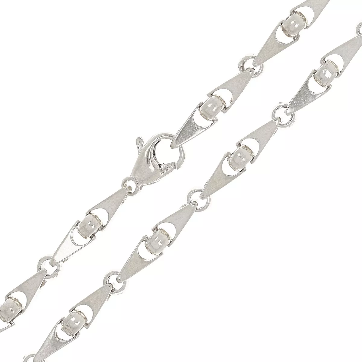 24ct white sale gold chain