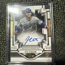 JAMES OUTMAN 2023 TOPPS TIER ONE ROOKIE  AUTO /299 DODGERS RC