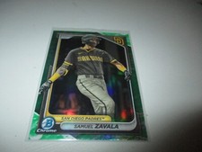 Samuel Zavala 2024 Bowman Chrome Prospects Green #BCP-57
