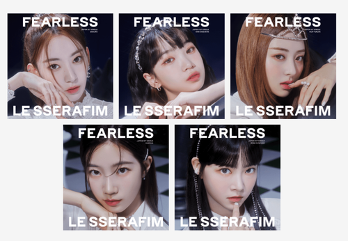 LE SSERAFIM Japón primer sin miedo. Versión individual Weverse universal - Imagen 17 de 18