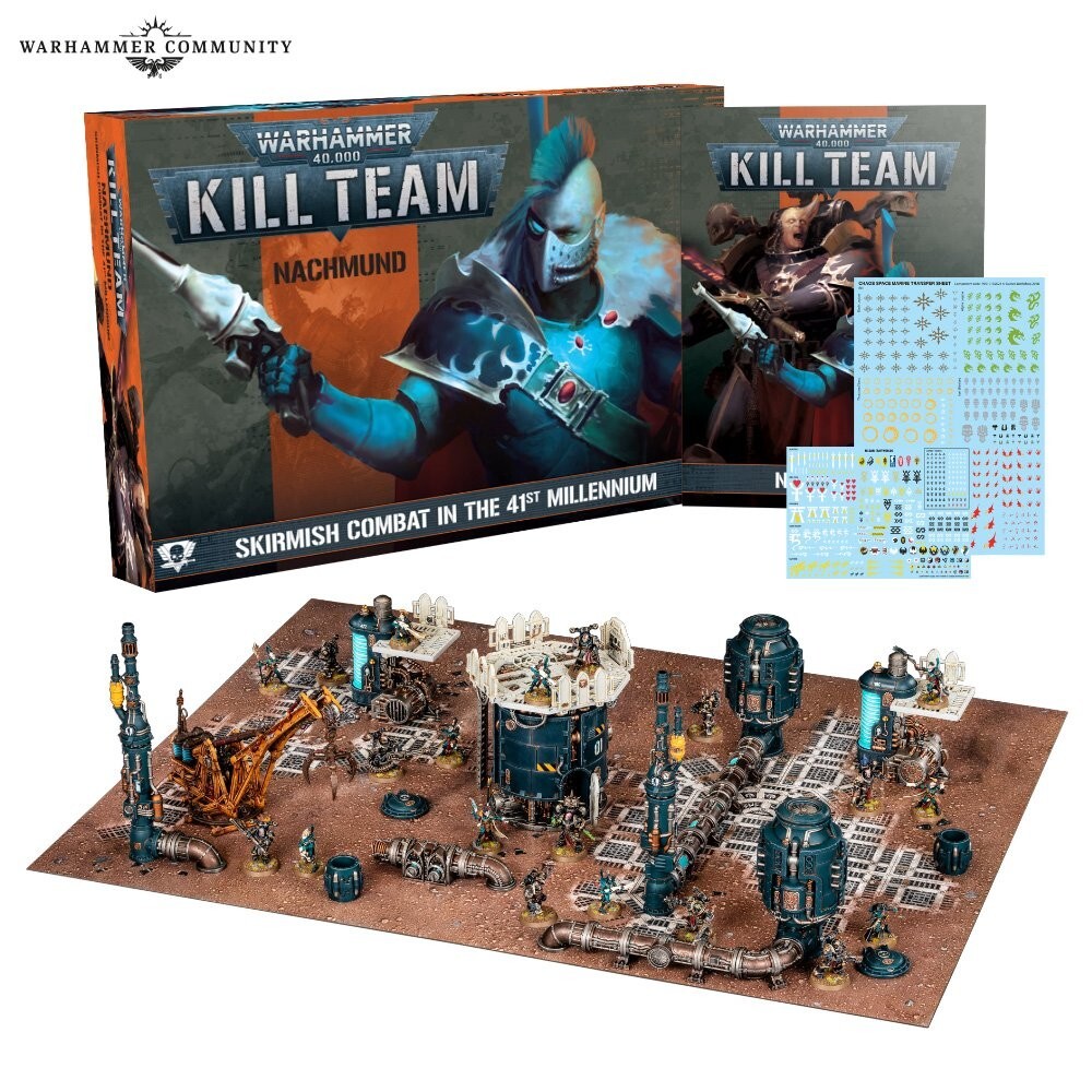 その他 WARHAMMER 40,000KILL TEAM Kill Team Nachmund Eldar Corsairs Chaos Space Marines NEW BOX Set