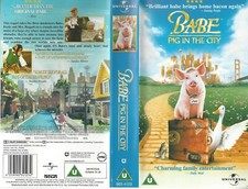 "Babe - Pig In The City" - VHS Video Cassette
