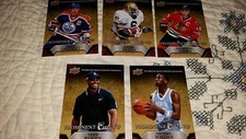 2015 UPPER DECK NATIONAL SPORTS COLL. CONVENTION VIP SET -MICHAEL JORDAN-GRETZKY
