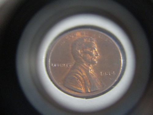 1984 Broadstrike Broad Strike Lincoln Cent Ray Thru The Eye moneta molto bella! - Foto 4 di 15