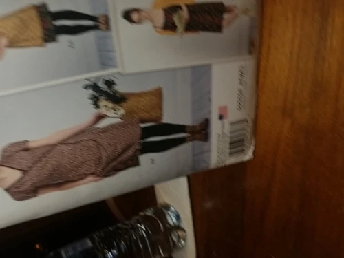 Sz 4-12 Retro Wrap Apron Sewing Pattern Slip Dress Dottie Angel Simplicity 8186