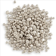 14k CLEAN CASTING de-oxidized White solid Gold Master Grain shot 1DWT 1.55grams 3126.40 per troy oz