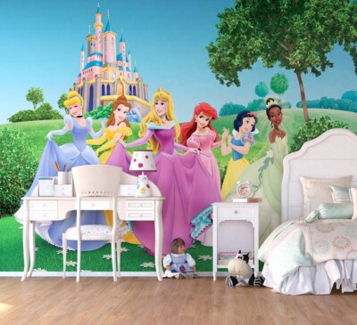 Disney Wall Mural Wallpaper Children S Bedroom Princess Castle Premium 8595577950039 - Disney Princess Castle Wall Decal Disney Wall Mural Wallpaper Children S Bedroom Princess Castle Premium 8595577950039 - Disney Princess Castle Wall Decal