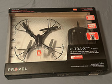 Propel Ultra-X + WiFi HD Drone with Live Video Streaming Open Box MINT  & TESTED