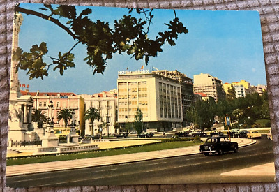 Vintage Continental Postcard - Hotel Fenix Grill and Bar in Lisbon, Portugal