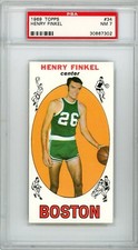 1969 Topps Henry Finkel Rookie #34 PSA 7 P1410
