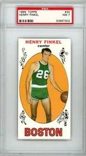 1969 Topps Henry Finkel Rookie #34 PSA 7 P1410
