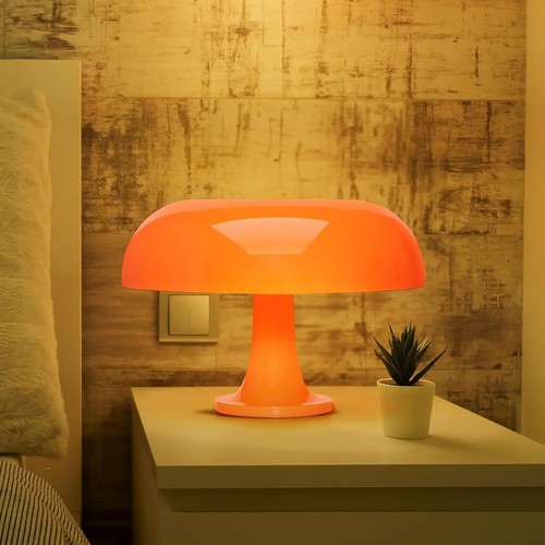 Retro Pilzlampe 70er Minimalistisch Mushroom Lampe Vintage Designer Modern Tisch - Bild 7 von 12