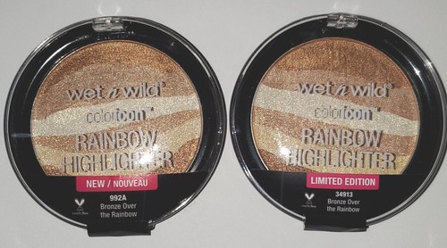 Wet N Wild Coloricon Rainbow Highlighter Bronze Over the Rainbow 2-Pack New  - Picture 1 of 6