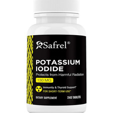 240 Potassium  Iodide tablets, 130 mg