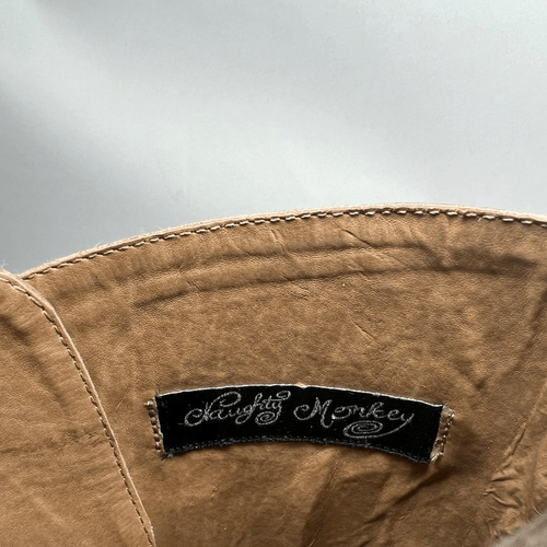 Botas de cuero marrón para mujer Naughty Monkey - Imagen 13 de 14