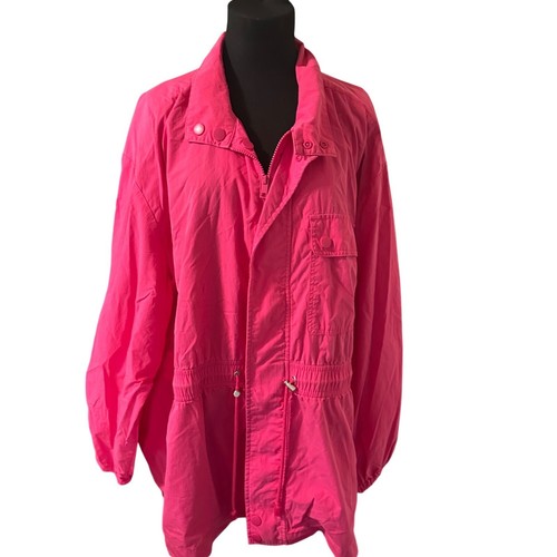 Ava & Viv pink zip drawstring waist jacket size 4X - Picture 4 of 6