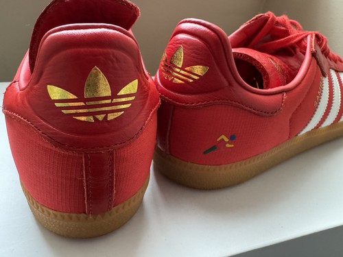 Adidas Oyster Holdings x Samba OG Red G26700 Size 10.5 - Picture 8 of 9