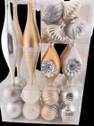 Silver and Gold Christmas Ornaments Shatterproof Fancy Design Ashland 32pc New