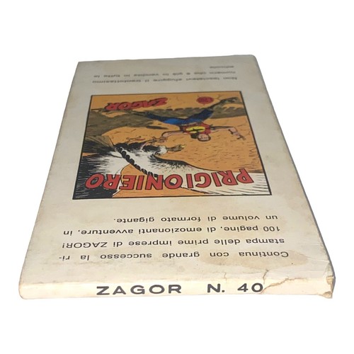 Zagor Lightning Necklace No. 40 - Ed. Herald 1968 - Strip 4th Series Original - Picture 7 of 10