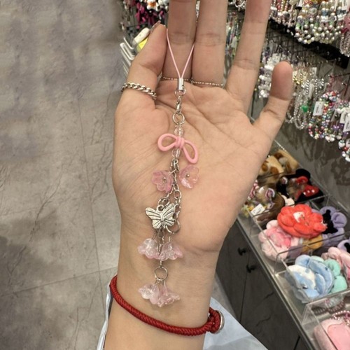 Charms Y2K Phone Pendant Butterfly Phone Chain Phone Lanyard Bag Keychain - 第 9/14 張圖片