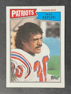 1987 Topps Football - MOSI TATUPU # 100 - NM-MT