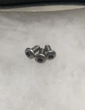 Stainless Steel T6 Torx Screws For Benchmade 530 Pardue Knife Pocket Clip 3pcs