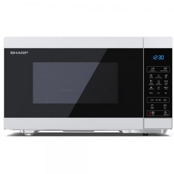 SHARP YC-MG81E-W - FORNO A MICROONDE 28L - 900W - CONTROLLO DIGITALE - GRILL - 1