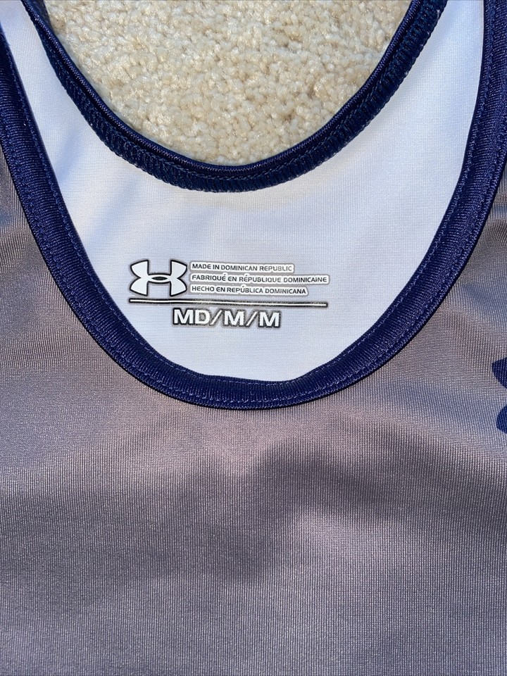 Men's Under Armour Wrestling Singlet Spandex Track Uniform Size M Logo