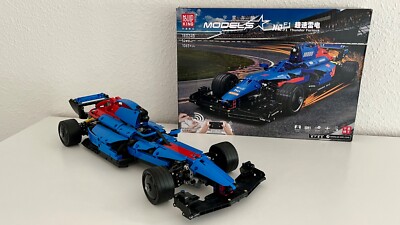 MouldKing 18024B F1 Thunder Furious Blau 