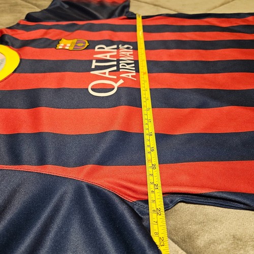 FC Barcelona - Xavi Home Jersey - Men's XL - 2013/14 Qatar Airways #6 Barça - Picture 8 of 9