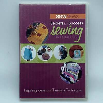 Secrets for Success Sewing: Inspiring Ideas & Timeless Techniques DVD OOP 2010