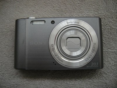 Sony Cyber Shot Dsc W810 1 Mp Digital Camera Gray Parts Or Repair Ebay