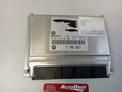 Motorsteuergerät BMW E46 320d E39 520d M47 136PS ECU Steuergerät Motor 7786887